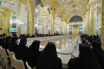 Президент РФ В.В. Путин встретился с участниками Архиерейского собора Русской Православной Церкви
