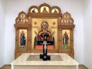 Новый киот в часовне в честь иконы Божией Матери "Неупиваемая Чаша".
