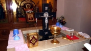 Освящение киота в часовне в честь иконы Божией Матери "Неупиваемая Чаша", 16 октября 2014 года