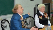 В честь 70-летия Великой Победы 17 мая 2015 года после поздней Божественной Литургии в классе воскресной школы состоялась встреча с ветеранами Великой Отечественной Войны