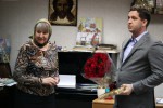 Поздравление казначея храма, Татьяны Алексеевны Кудиновой, с днем рождения