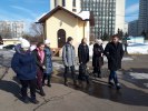25 марта 2018 на экскурсию к нам в храм приезжали студенты колледжа «Царицыно»