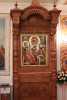 Епископ Бронницкий Фома совершил чин малого освящения нового храма в честь Иерусалимской иконы Божией Матери на Патриаршем подворье при храме иконы Божией Матери "Троеручица"