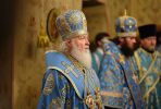 Епископ Бронницкий Фома принял участие в Патриаршем богослужении в соборе Казанской иконы Божией Матери на Красной площади